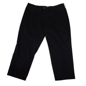 The Foundry Pants Mens 44x29 Black Chino Casual Straight Stretch Comfort
